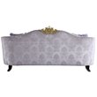 ACME Sheridan Fabric Upholstered Sofa with 7 Pillows in Cream Fabric