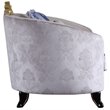 ACME Sheridan Chair with 2 Pillows in Cream Fabric