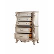 Acme Gorsedd 5-Drawer Wooden Chest in Golden Ivory