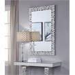Acme Kachina Wall Decor in Mirrored and Faux Gem