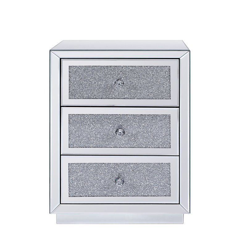 Acme Rekha End Table in Mirrored
