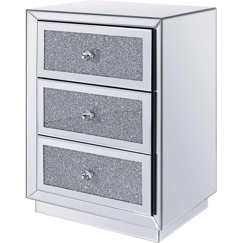 Acme Rekha End Table in Mirrored