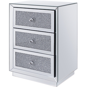 Acme Rekha End Table in Mirrored