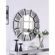 Acme Nowles Wall Decor in Mirrored and Faux Stones