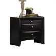 Cailyn 2 Piece Bedroom Set with Metal Full Size Bed and Nightstand In Black