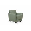 ACME Valeria Leather Chair in Watery