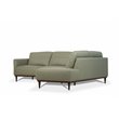 ACME Tampa Right Facing Leather Sectional in Airy Green