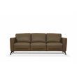 ACME Malaga Leather Sofa in Espresso Chocolate