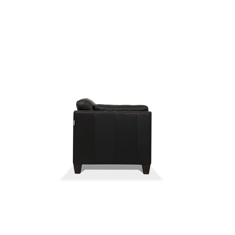 ACME Matias Leather Sofa in Chocolate