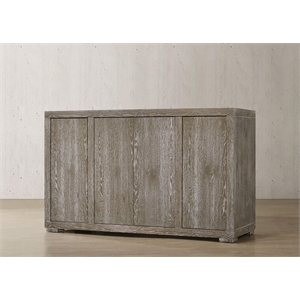 ACME Gabrian Server in Reclaimed Gray
