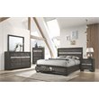 ACME Naima Queen Bed with Storage in Gray