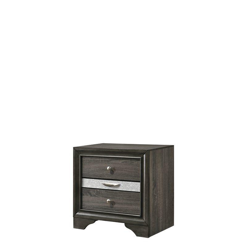 ACME Naima Nightstand in Gray