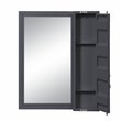 ACME Cargo Vanity Mirror in Gunmetal