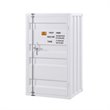 ACME Cargo Metal Chest with 1 Door in White