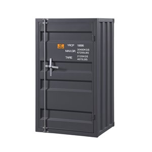 ACME Cargo Chest with 1 Door in Gunmetal