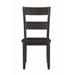 ACME Haddie Dining Side Chair in Distressed Walnut (Set of 2)