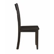 ACME Haddie Dining Side Chair in Distressed Walnut (Set of 2)