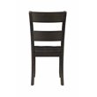ACME Haddie Dining Side Chair in Distressed Walnut (Set of 2)