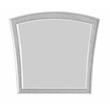 ACME Maverick Wooden Mirror in White Platinum