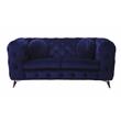 ACME Atronia Loveseat in Blue Fabric