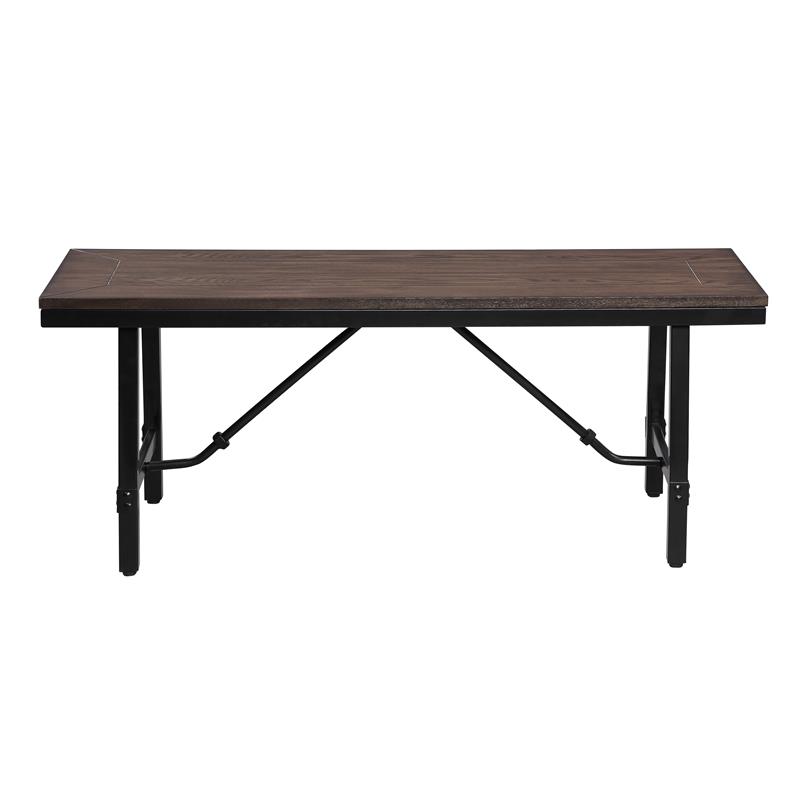 ACME Mariatu Rectangular Wooden Bench in Oak