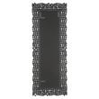 ACME Kachina Wooden Frame Wall Decor Mirror with Faux Gems Trim in Mirrored