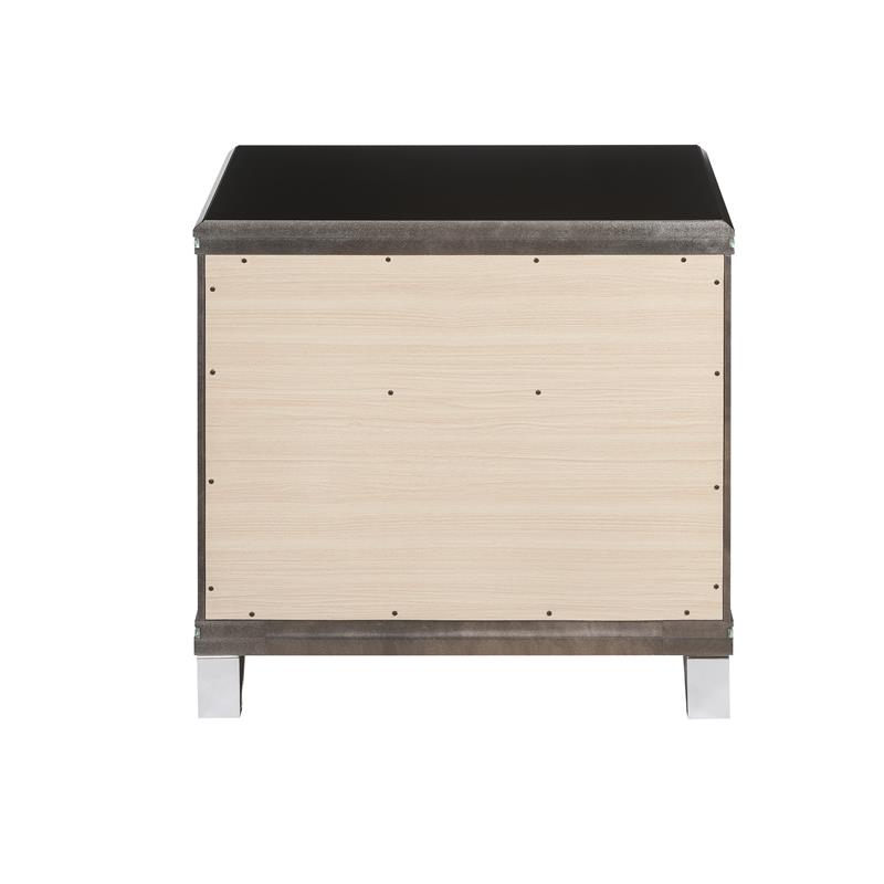 Acme Sadie Nightstand in Dark Champagne
