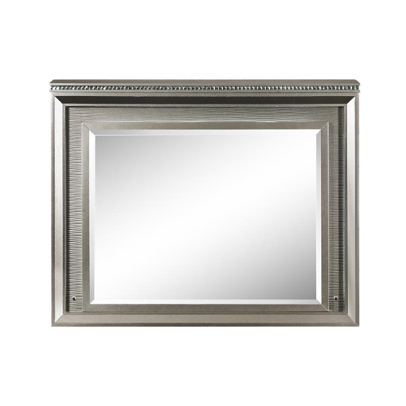 Acme Sadie Mirror w/LED in Dark Champagne