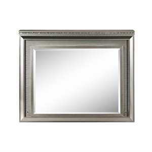 Acme Sadie Mirror w/LED in Dark Champagne