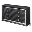 Acme Sawyer 8-Drawer Wooden Dresser in Metallic Gray