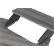 ACME Eleazar Wooden Music Recording Studio Desk in Black Oak