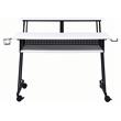 ACME Suitor Wooden Top Music Recording Studio Desk in White and Black
