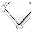 ACME Asbury Metal Frame Wall Accent Mirror in Mirrored and Chrome