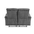 ACME Treyton Tufted Upholstered Motion Loveseat  in Gray Chenille