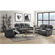 ACME Kalen Chenille Glide Recliner in Gray