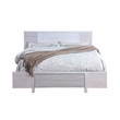 ACME Aromas Queen Storage Bed with Wooden Legs in White Oak