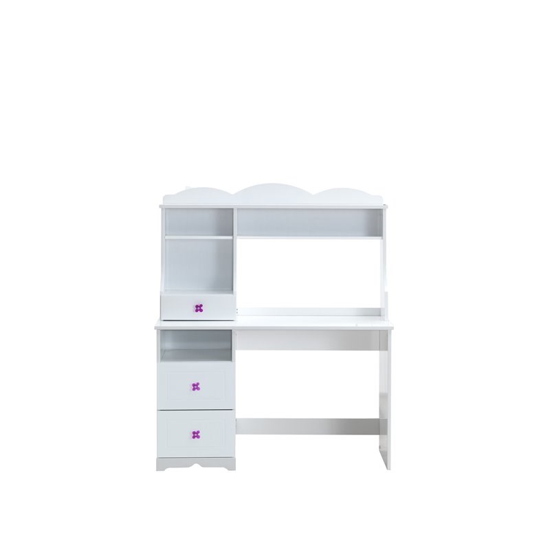 ACME Meyer Desk Table in White
