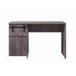 ACME Bellarosa Rectangular 1 Door Wooden Desk in Gray Washed