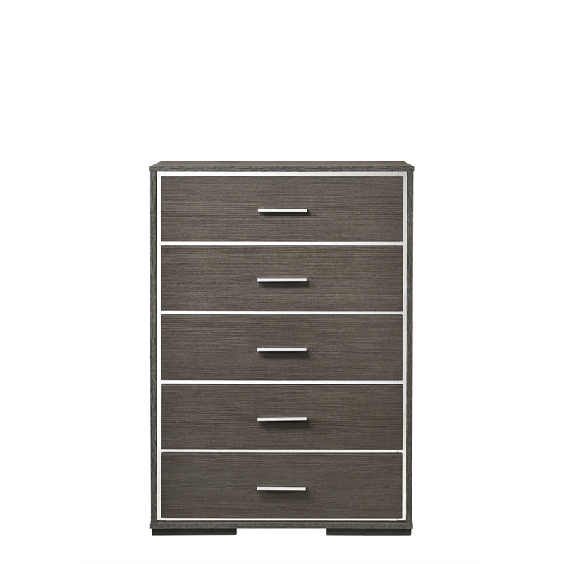 ACME Escher Chest in Gray Oak