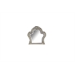 ACME Dresden Wooden Mirror in Vintage Bone White