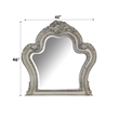 ACME Dresden Wooden Mirror in Vintage Bone White