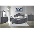 ACME Dante Queen Bed in Gray Velvet