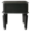 ACME House Beatrice Square Wooden End Table in Charcoal and Light Gray