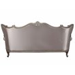 ACME Jayceon Fabric Tufted Sofa with 5 Pillows in Champagne Beige