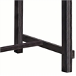 ACME Yelena Counter Height Table in White Marble and Weathered Espresso