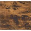 ACME Furniture Zetri Wood & Metal Writing Desk in Weathered Oak and Black
