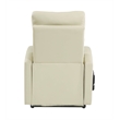 ACME Ricardo Faux Leather Upholstered Recliner with Power Lift in Beige