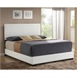 ACME Ireland III Faux Leather Upholstered Full Panel Bed in White
