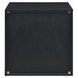 ACME Jabir 2-Drawer Wooden Accent Table in Black and Silver