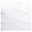 ACME Yabeina Artificial Marble Square Top Dining Table in White and Gray Oak